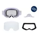 Motocross Goggles Red Bull Spect Strive Panovision, Matte White, Clear Lens