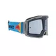 Motocross Goggles Red Bull Spect Strive Panovision, Matte Light Gray, Smoke Lens