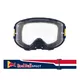 Motocross Goggles Red Bull Spect Strive, Matte Dark Blue, Clear Lens