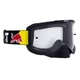 Motocross Goggles Red Bull Spect Evan, Black, Clear Lens