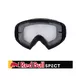 Motocross Goggles Red Bull Spect Whip, Black, Clear Lens
