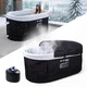 Portable Cold Plunge Tub w/ Steam System inSPORTline FrostPeace