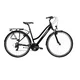 Women’s Trekking Bike Kross Trans 1.0 28” SR Gen 007 - černá / šedá / stříbrná / lesk - černá / šedá / stříbrná / lesk