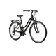 Women’s Trekking Bike Kross Trans 1.0 28” SR Gen 007 - černá / šedá / stříbrná / lesk