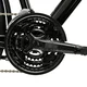 Women’s Trekking Bike Kross Trans 1.0 28” SR Gen 007 - černá / šedá / stříbrná / lesk