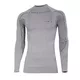 Men's functional T-shirt Brubeck THERMO long-sleeve - Grey