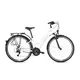 Women’s Trekking Bike Kross Trans 1.0 SR 28” Gen 003 - Ruby/Black - White/Grey (new) - White/Grey New - White/Grey