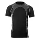 Men's functional T-shirt Brubeck DRY short-sleeve - Black
