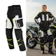 Women’s Motorcycle Pants W-TEC Warao Lady - Black-Blue - Black-Blue