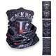 Multifunctional Neck Warmer W-TEC Black Heart Scarfest - Wings Skull