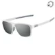 Polarized Sunglasses Altalist Kay L1 - černá s růžovými skly - bílá se stříbrnými skly