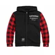 Motorcycle Hoodie W-TEC Black Heart Ramforge - Red-Black